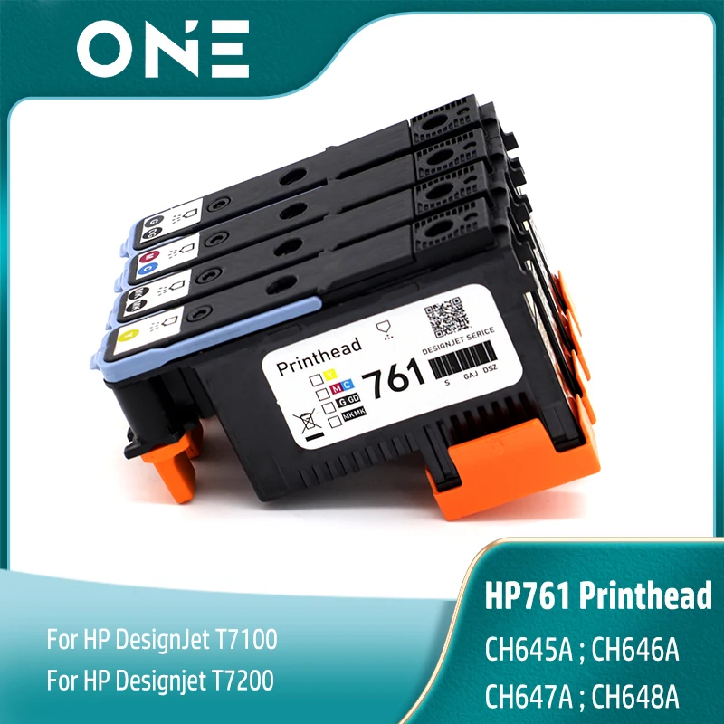 

For HP 761 Printhead HP761 Print Head CH645A CH646A CH647A CH648A For HP Designjet T7100 T7200 Printer Cabeça