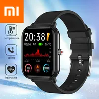 Xiaomi Fashion Smart Watch Women Men's Exercise Heart Rate Blood Pressure Fitness Tracker Waterproof Smart Watch for iOS Android