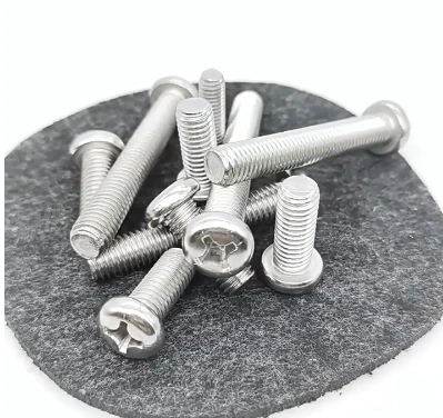 50/100Pcs 304 Stainless Steel Cross Recessed Pan Head Machine Screw 0# 2# 4# Phillips Round Pan Head Screw Bolts