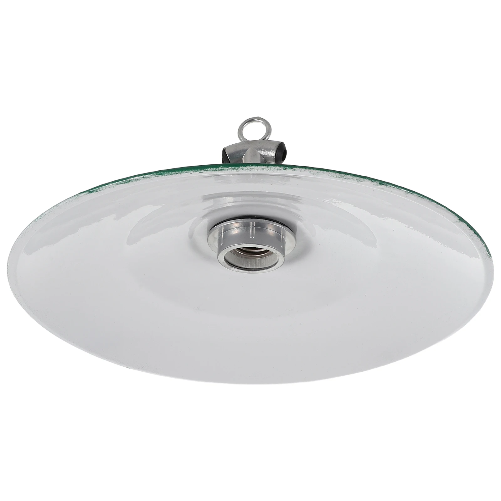 

Vintage Lamp Shade 30Cm Enameled Round Waterproof Cover For Outdoor Patio Courtyard Pergola Lighting Fixtures Replacement