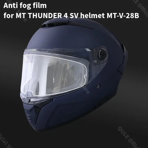 Imagen 2 del producto Película antivaho para visera de casco, pegatina para MT THUNDER 4 SV STINGER 2 para MT-V-28B Breaker SV, accesorios para casco, piezas antiniebla