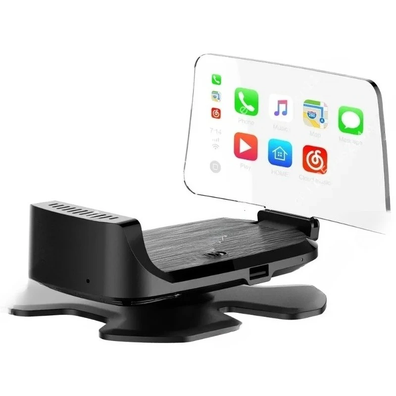 Multi-Function Smart HUD Head Up Display for A pple Car Support CarPlay Navigation