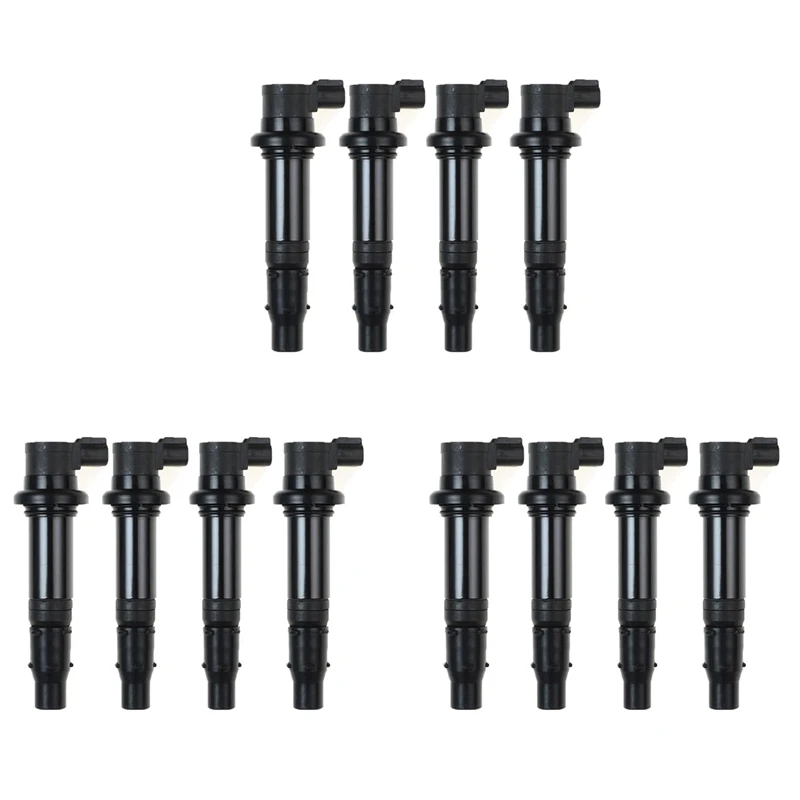 12Pcs Ignition Coil F6T558 F6T560 For Yamaha YZF R1 R6 R6S VMX V Max 2002-2017 5VY-82310-00-00 5VY823100000