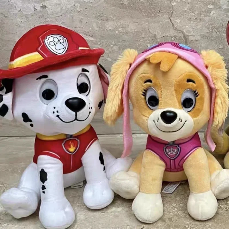 Original PAW Patrol Official Plush Toy Cartoon Stuffed Animal Coral Skye Everest Chase Marshall 22.9cm 15.2cm Kids Birthday Gift