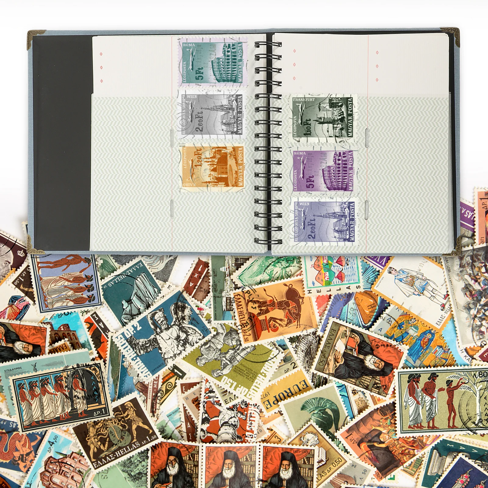 티켓 보관 앨범 견고한 휴대용 기념품 정리함 콘서트 영화 여행 수집품 메모리 카드 홀더 루즈 리프