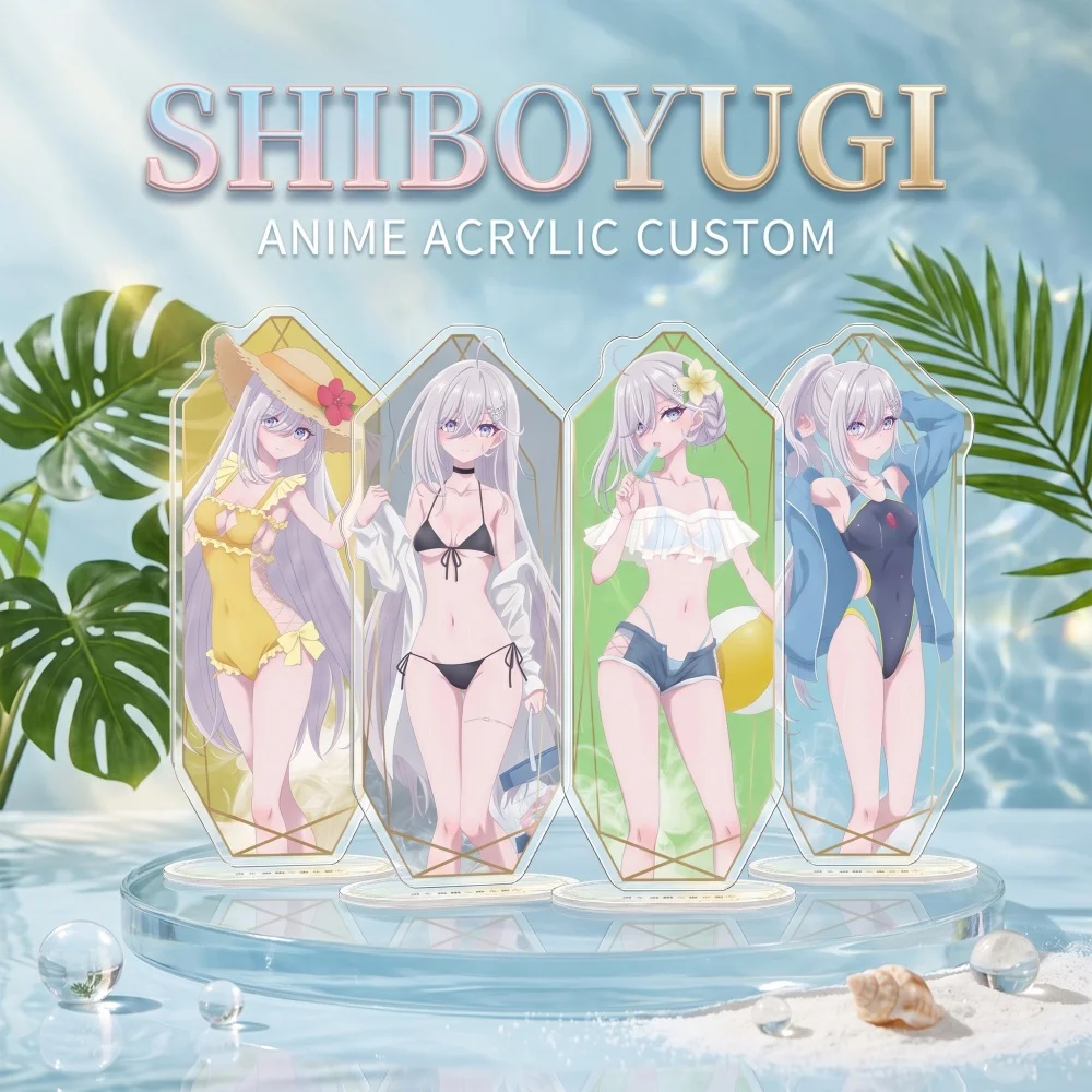 Playing Death Games To Put Food On The Table Acrylic Standee Keychain Yuki Kinko Kokuto Desktop Custom Keychain