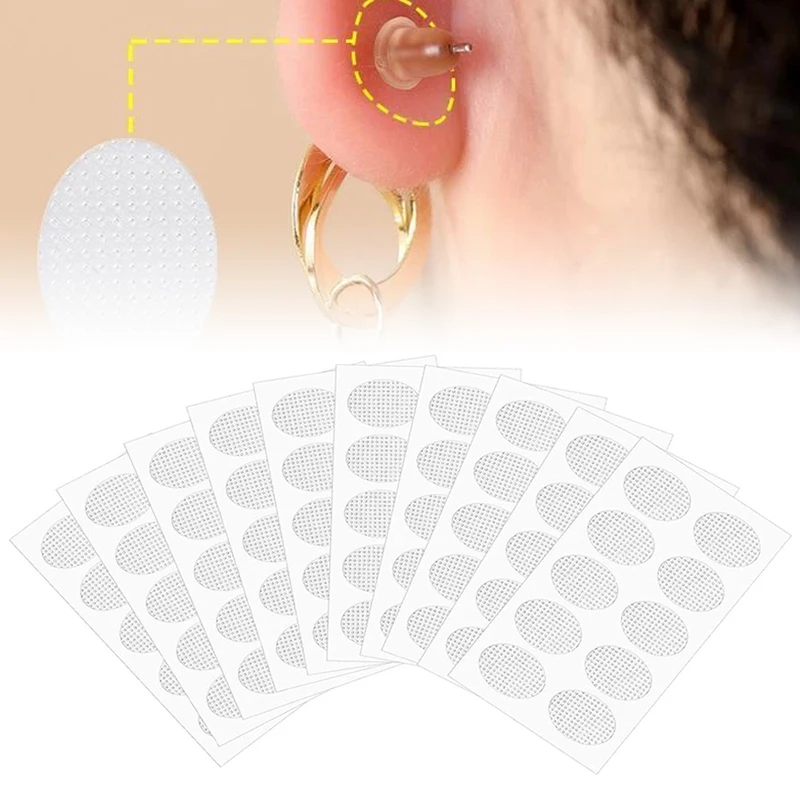 100/200Pcs Invisible Ear Lift For Ear Lobe Support Tape Perfect For Stretched Ear Lobes And Relieve Strain From Heavy Earrings
