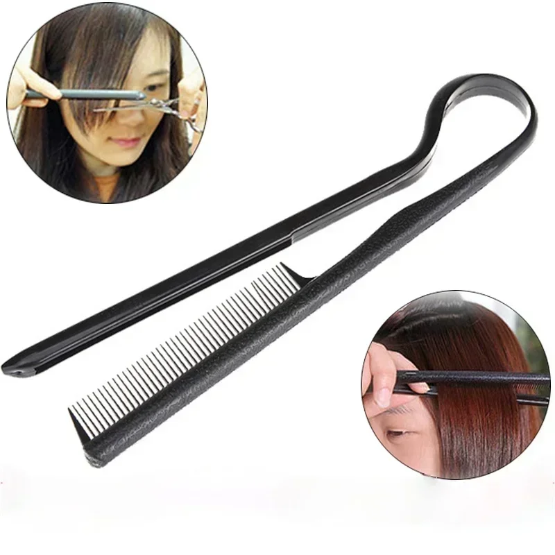 1PC Useful Hair Straighten Salon Comb Hairdressing Smooth Tool Hold Tongs Hair Styling Tools for Women Hair Brush Straightener