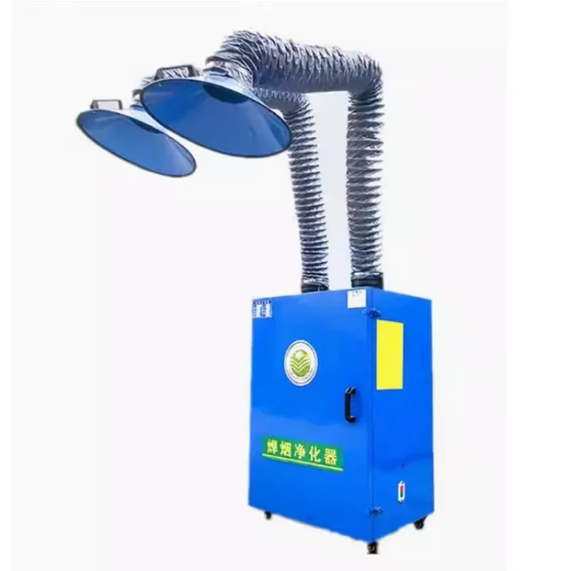 

New Mobile Welding Flue Gas Extractor Industrial Dust Collector for Environmental Protection Condition New