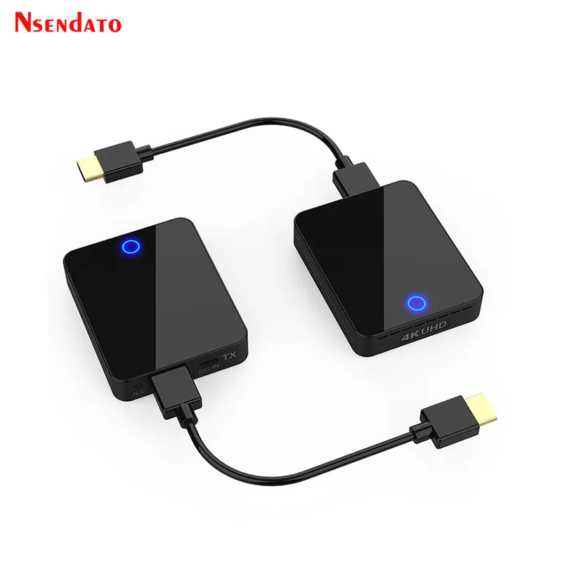 

4K UHD Wireless HDMI-Compatible Extender 50M Wireless HDMI-Compatible Transmitter and Receiver Adapter For TV Display Monotor PC