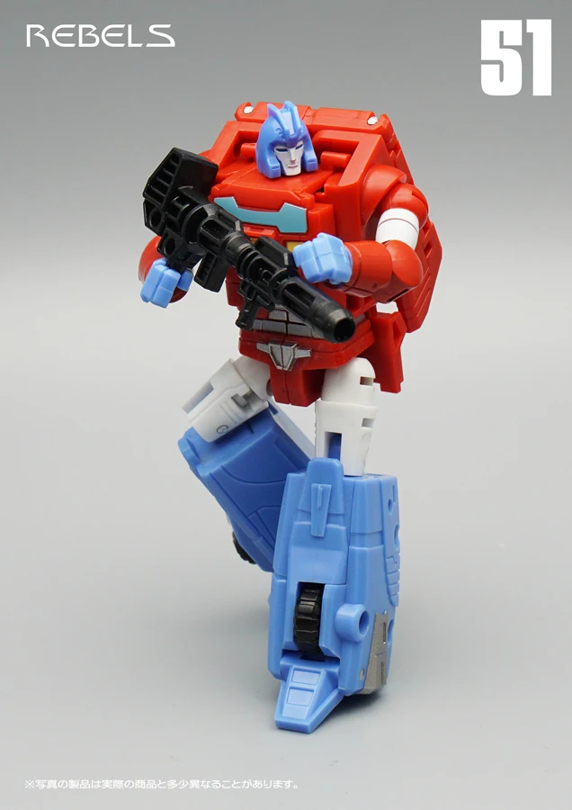 [IN STOCK] Transformation G1 MF51 MF-51 Orion Pax O.P Mech Fans TOYS MFT Mini Pocket Action Figure Deformation Toy