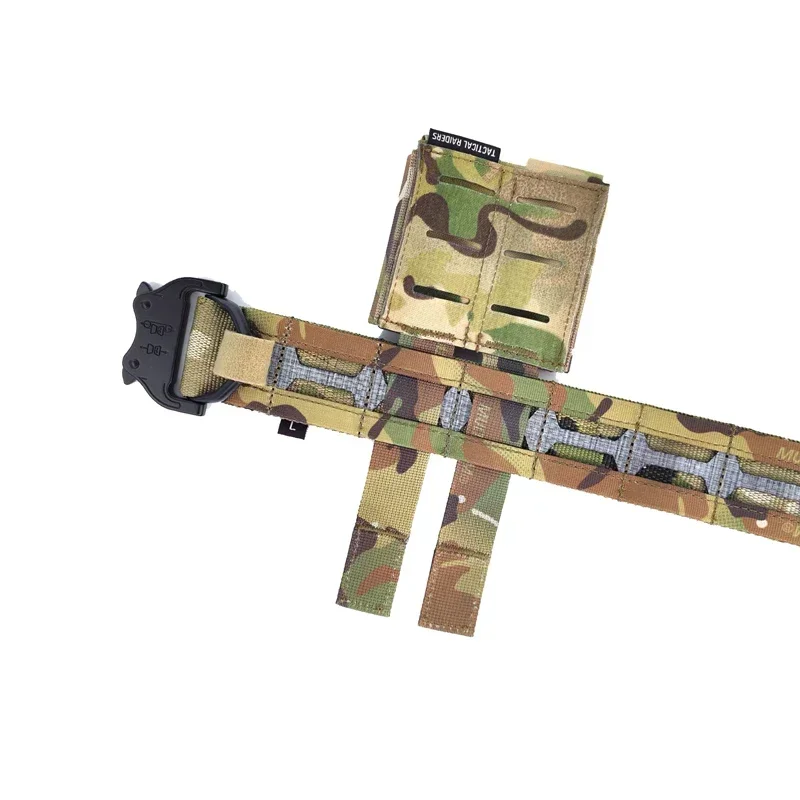 حزام تكتيكي Airsoft مشبك سريع الإصدار حزام مولي للصيد في الهواء الطلق القتالية للرجال حزام Rps متين اثنين في واحد 1.75 بوصة