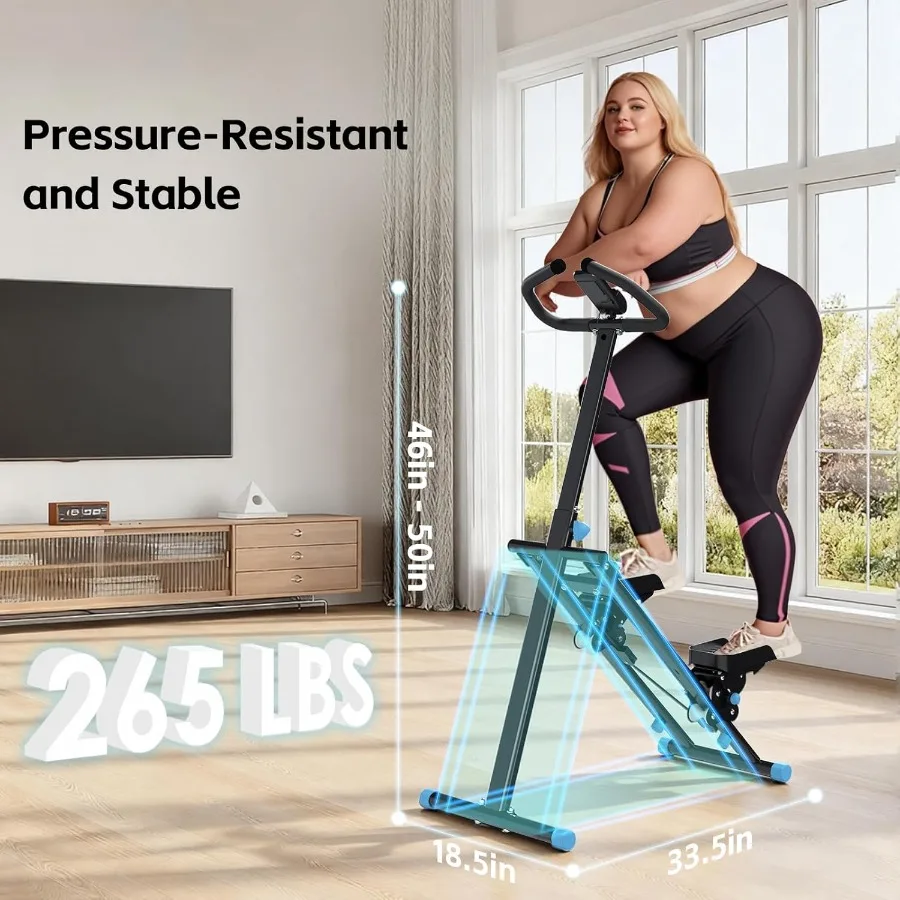 أداة سلالم لـ HomeStair Master للتمرين في المنزل، أداة سلم قابلة للطي لتمرين كامل الجسم، متسلق الدرج المدمج مع