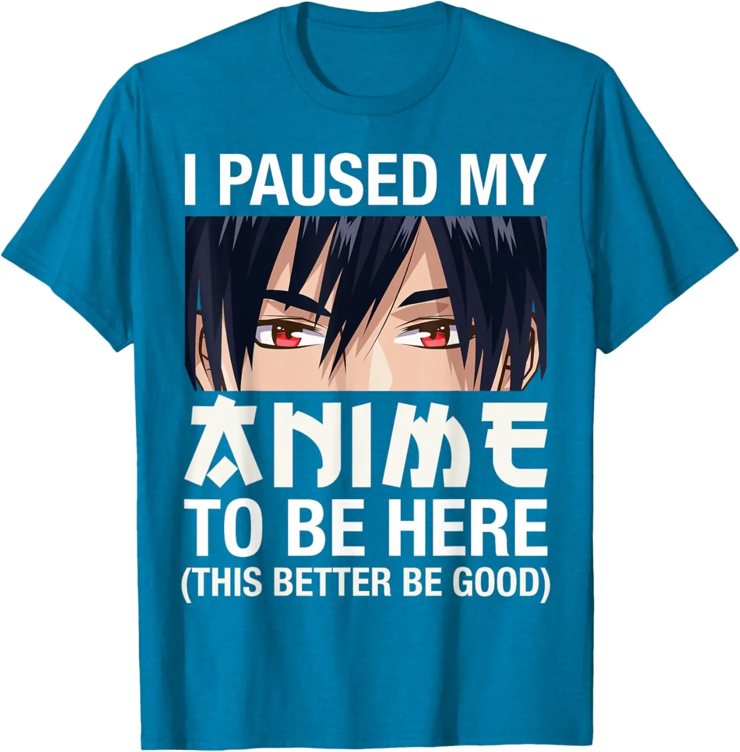 لقد أوقفت أنيميتي لأكون هنا اليابان Kawaii مانغا قميص الانمي 100% القطن المطبوع تي شيرت قصير الأكمام المتضخم الجرافيك تي شيرت #4