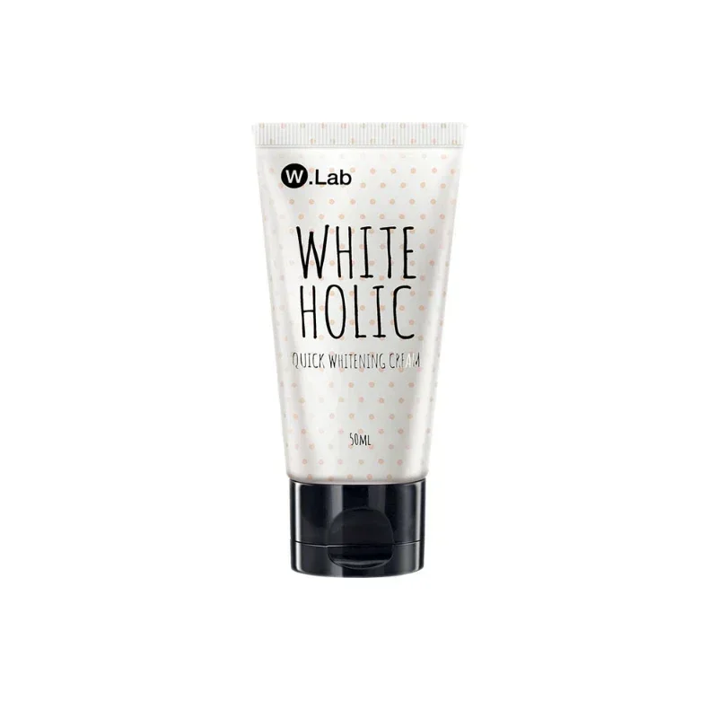 Korean Makeup Wlab White Holic Quick White Cream Face Skin Brightening Lightening Whitening Primer White Foundation Cosmetics