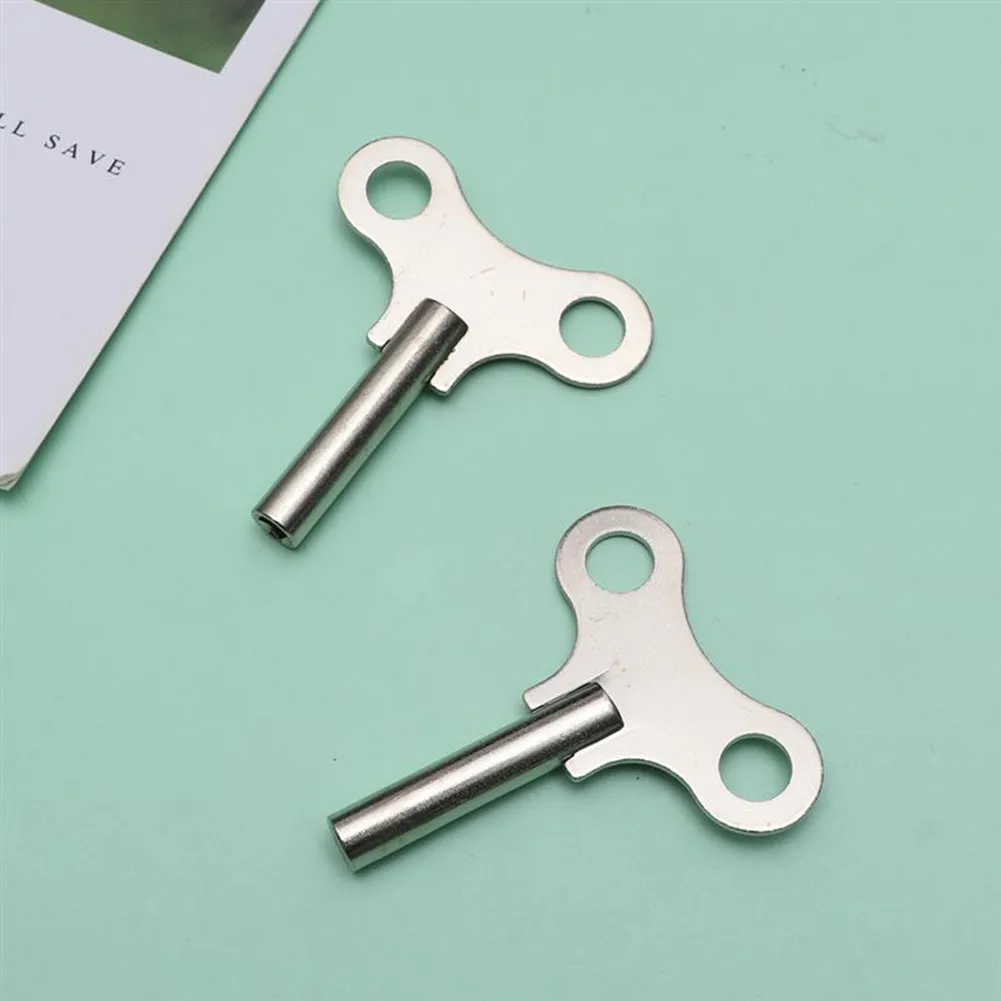 1Pc High Quality Steel Clock Key Metal Clock Key Sturdy Clock Tools Winding Chain Repair Tool for Home Shop Clock Long Pattern