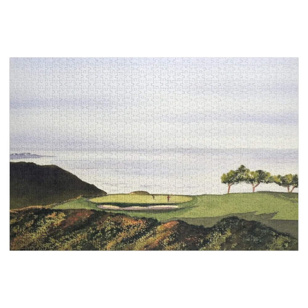 Torrey Pines South Golf Course Hole 3 Jigsaw Puzzle Custom Name Child Toy Custom Kids Toy Christmas Gifts Puzzle