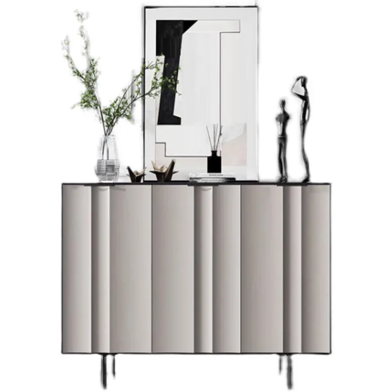 خزانة جانبية بسيطة وحديثة، خزانة شاي بتصميم شمالي، خزانة المشاهير على الإنترنت، خزانة جانبية للمطاعم، إبداعية #3