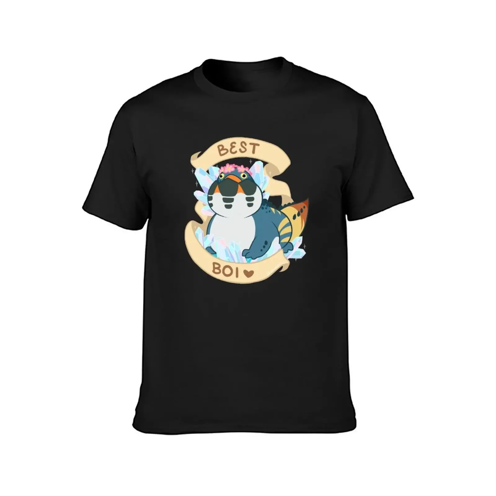 Dodogama Best Boi (MonHun: World) T-Shirt plus size tops sweat tees blacks heavy weight t shirts for men