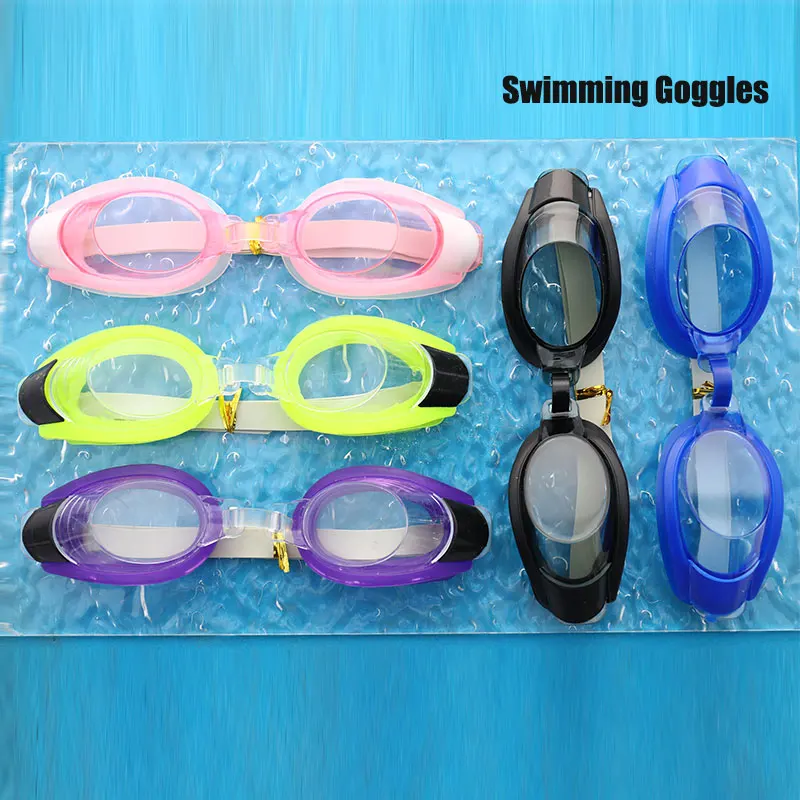 

New Fashion Large Frame Swimming Goggles for Adults High Quality HD Antifog Swim Glasses Manufacturer Direct Wholesale Price