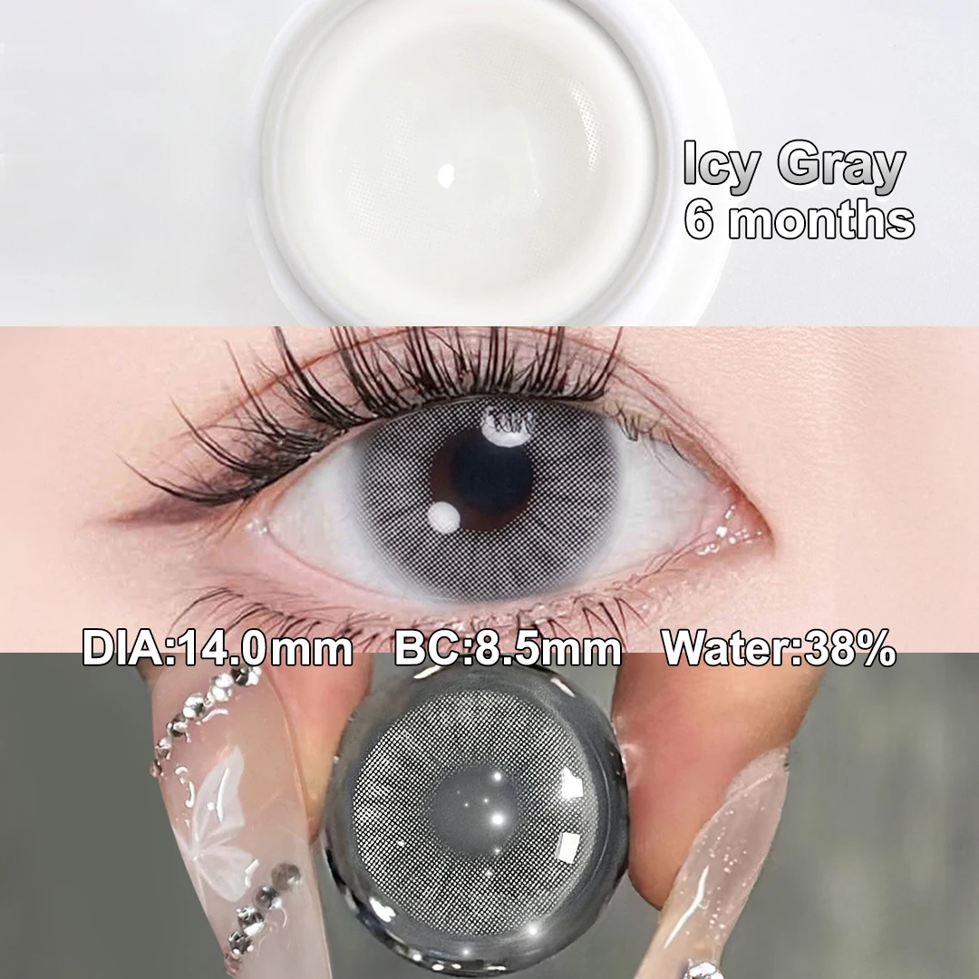 (0,00~-6,00) MAGISTER 14,0mm Kleindurchmesser-Kontaktlinsen mit Dioptrien Farbige Kontaktlinsen für Augen-Make-up 6 Monate – Detail 8