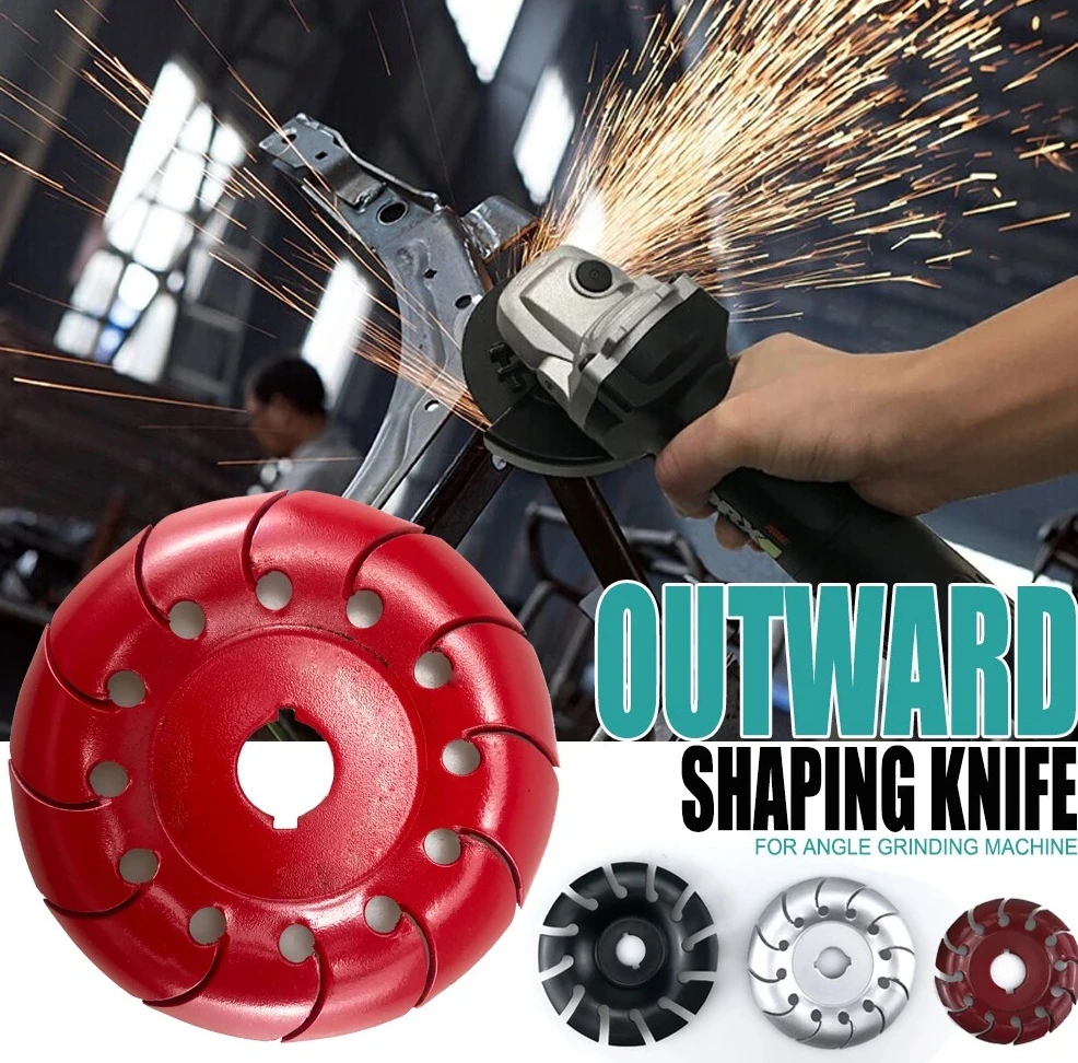 

Угловая шлифовальная машина 65-125 мм, диск для резьбы по дереву, диск для формирования и полировки на открытом воздухе для деревообработки и DIY