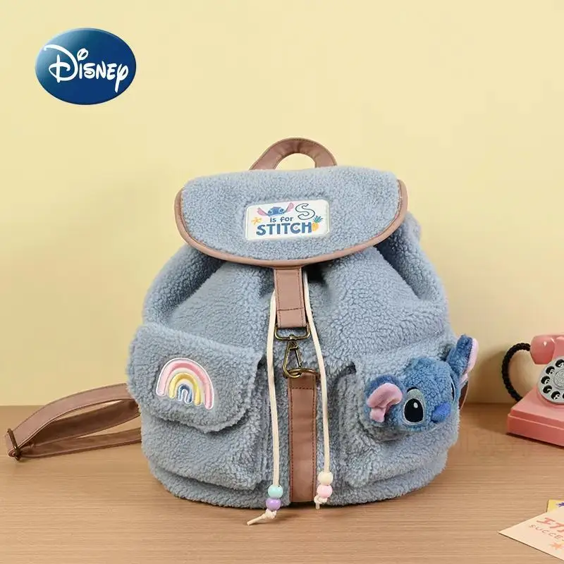 

Disney New Fashion Women's Backpack Luxury Brand Original Women's Backpack Large Capacity High Quality Leisure Travel Backpack