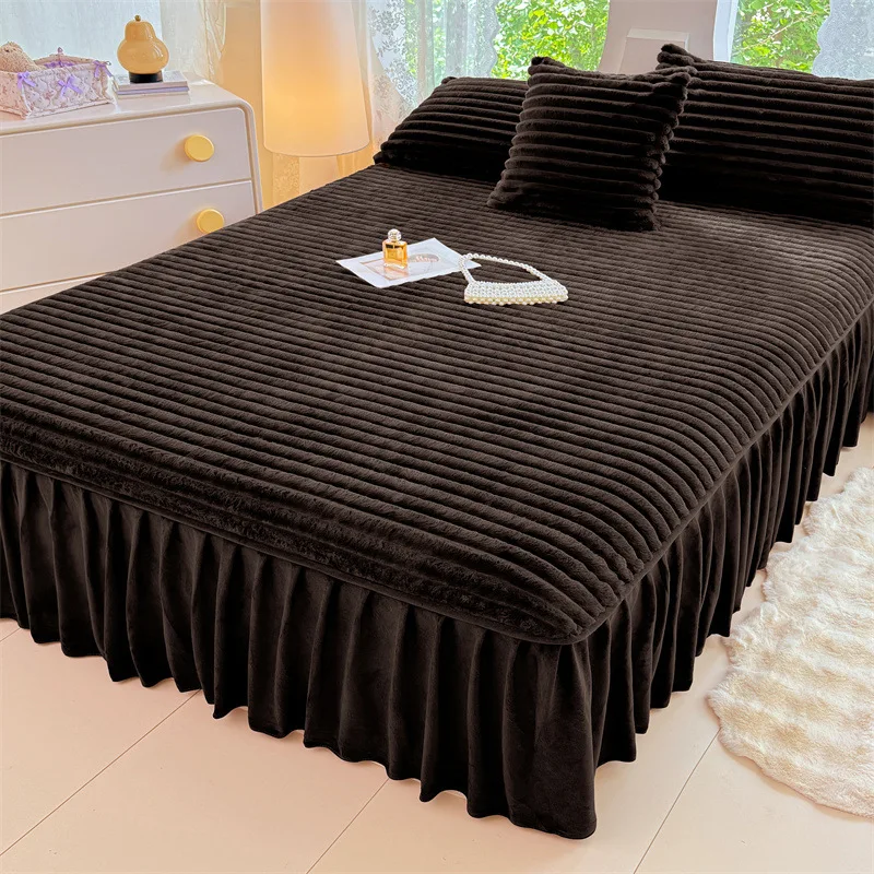 new-rabbit-hair-pull-fleece-bed-skirt-crystal-fleece-milk-fleece-bed-skirt-single-piece-without-pillowcase