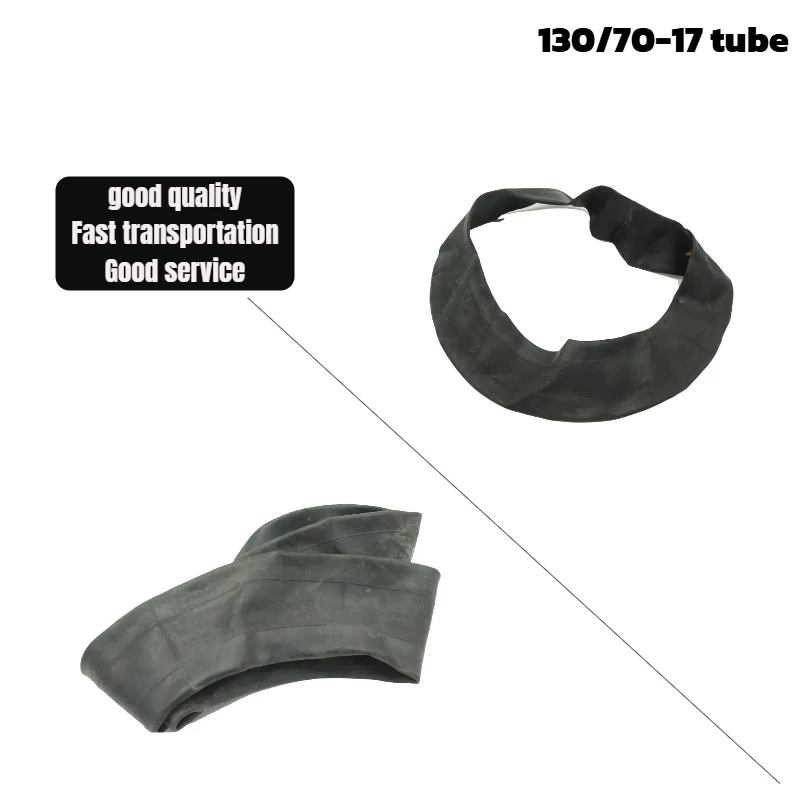 Inner tube thickened 130/70-17 inner tube straight mouth for off-road motorcycles