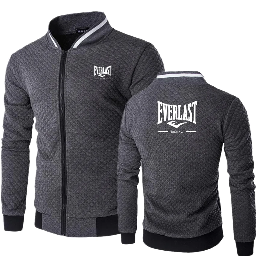 

2025 Spring and Autumn men's fashionable zipper pocket thin casual outdoor sportswear long sleeved stand up collar jacket