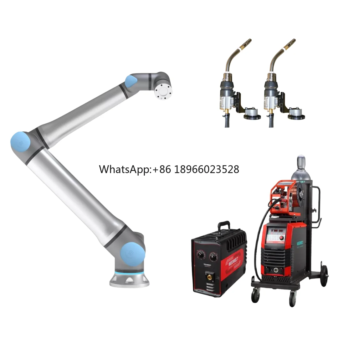 Cobot Welding UR 10e with DP400 Welder Welding OEM Robot And Robot Welding Positioner For CNC Stainless Steel