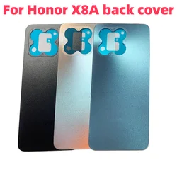 Back cover For Honor X8A Battery Cover Back Glass Panel Rear Housing Door Case Replacement