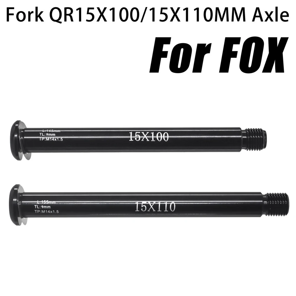 FOX SC323436 15QR 100110*15mm Thru Axle For Front Fork  Lightweight And Stiff  Provides Strong Support To Your Bike