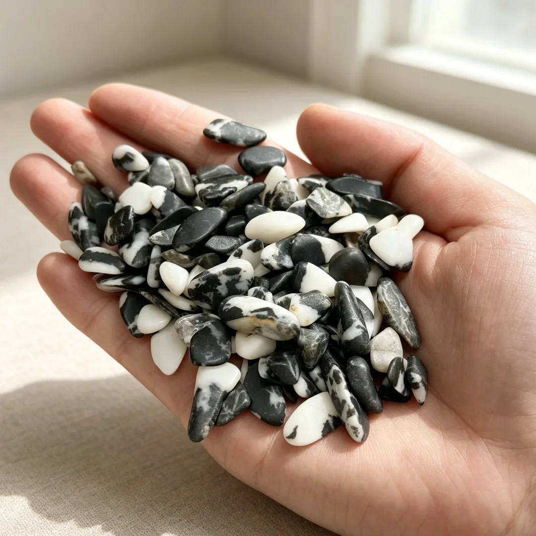 Natural Zebra Stone Chips, for - Aquarium Fish Zebra recension och pris