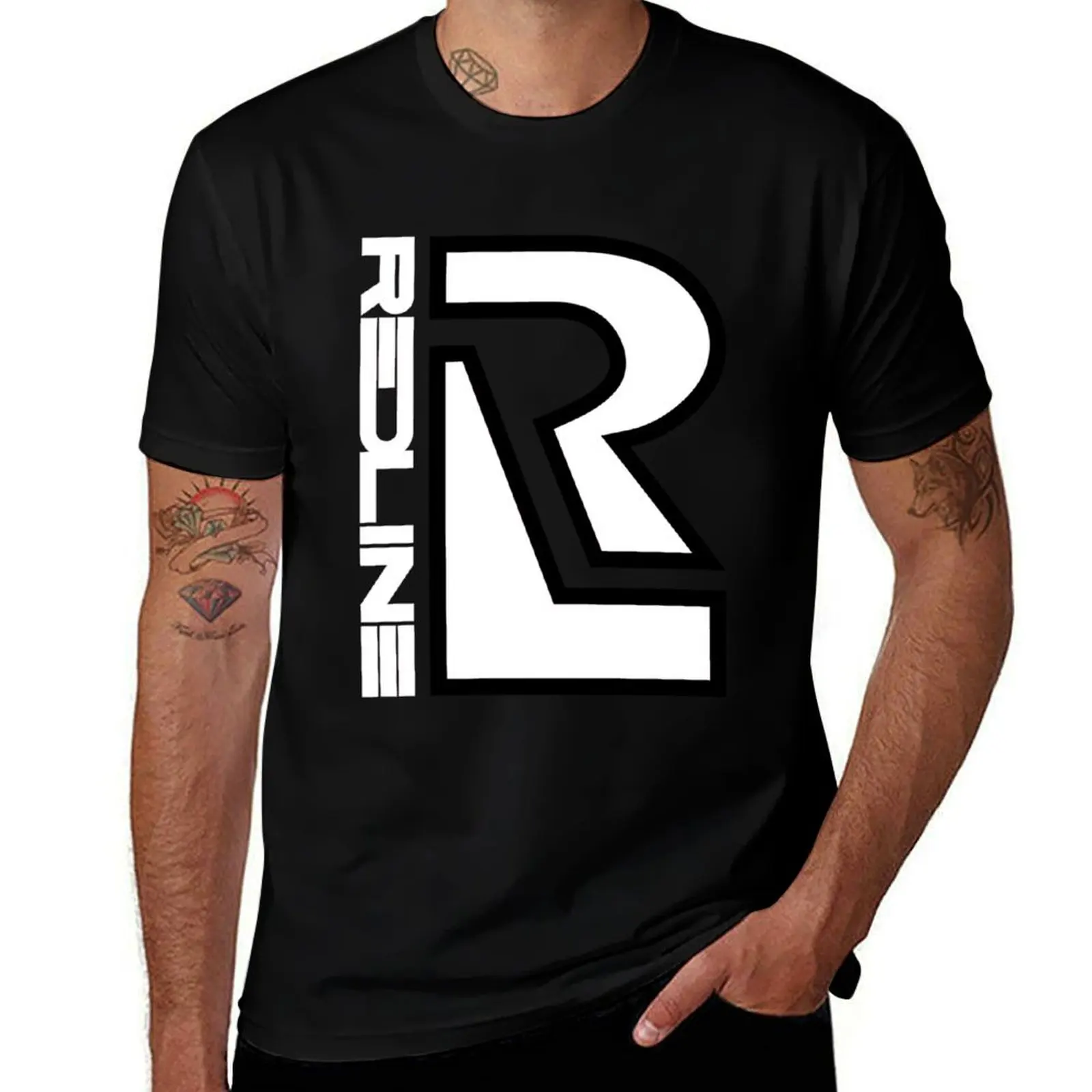 

tshirt t R shirt Design 100% plain T-Shirt man Redline 80's cotton