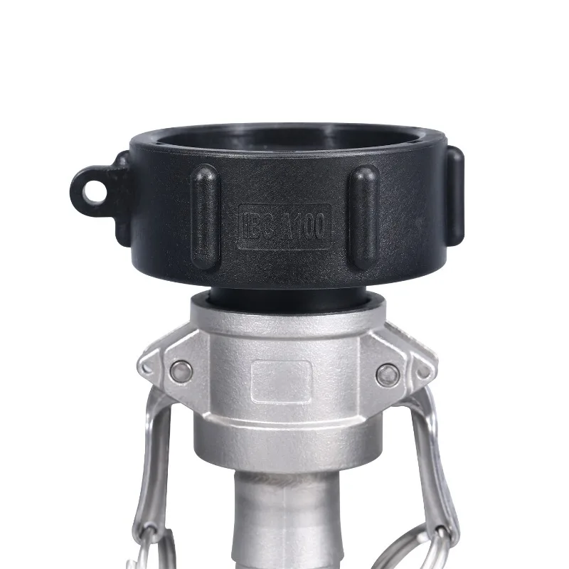 High-Quality Polypropylene IBC Tank Adapter (A200) with Plastic Camlock Combination Pack Valve Connector