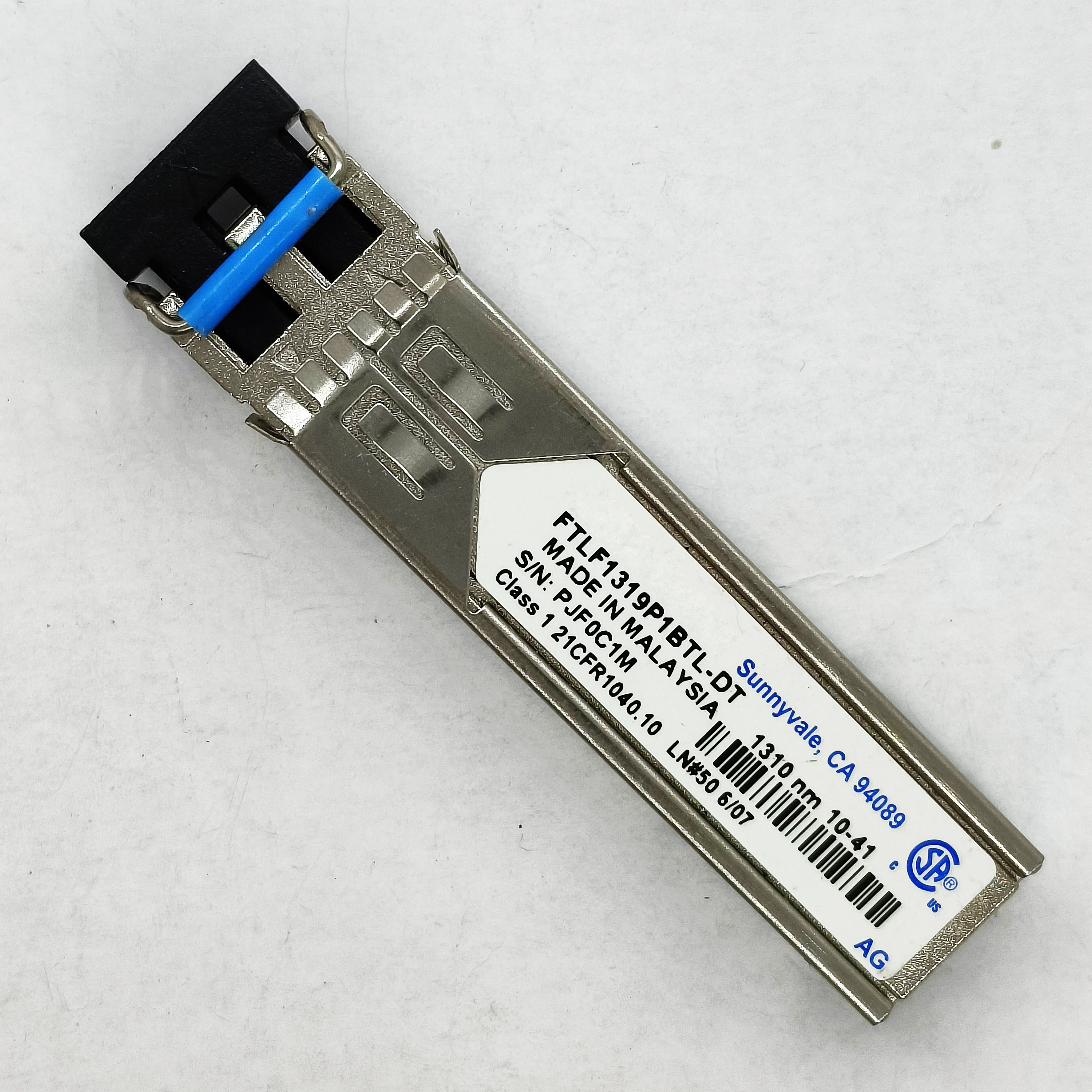 

Genuine For Finisar 2G 10km FTLF1319P1BTL-DT LR LX LH 1310nm SFP SM Duplex LC Transceiver Optical Module