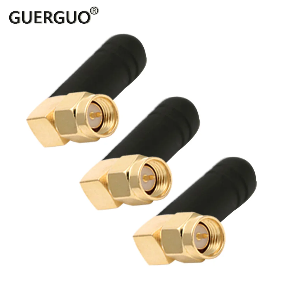 1Set 2.4GHz 3DB Gain WIFI Aerial Antenna SMA Male Connector RF1.13MM Coaxial Cable u.FL MHF Female For Wireless Router Antenna