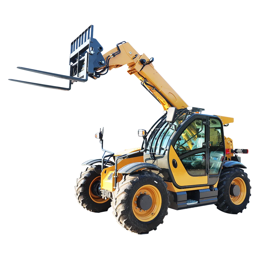 Telescopic Arm Forklift Crane Remote Control 3T/3.5T/4T with Cab Customization for Material Handling Equipment