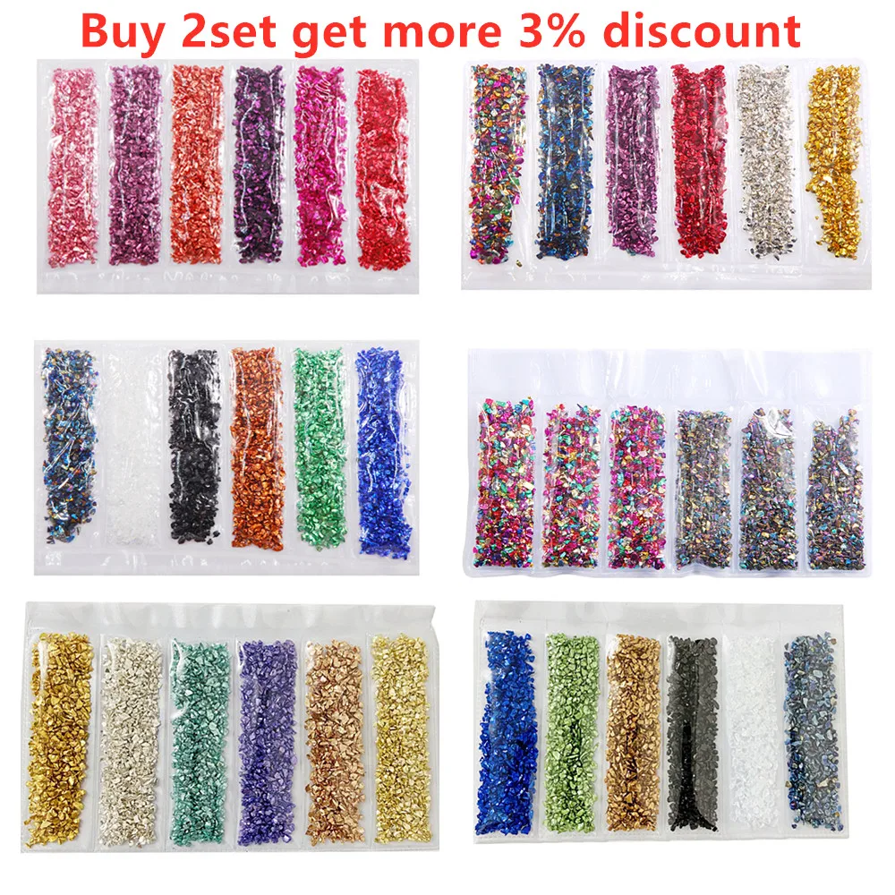 50g Fake Gold Stone Flakes Metallized Glass Beads For Resin Mold Filler Nail Art Crafts Diy Jewelry Making Mold Filling Tools