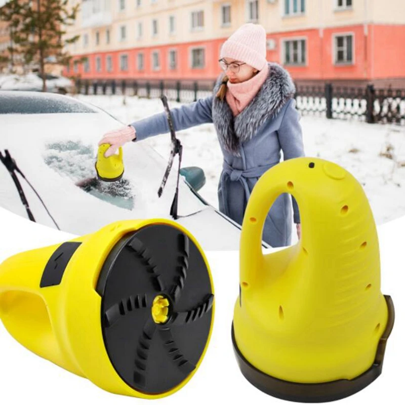 Multifunctional electric snow scraper ice scraper car windshield snow removal deicing defroster cleaning tool