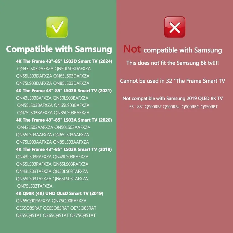 НОВЫЙ кабель One Connect 16,4 фута BN39-03006A для Samsung QLED Frame TV 43 "-85" LS03D QE49LS03RAU QE55LS03RAU QE55Q85RAT QE55Q90RAT