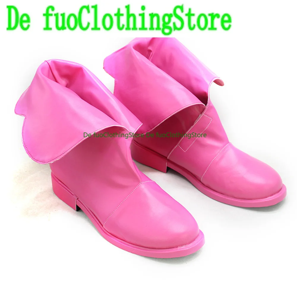 

Defuo Pretty Cure Yumehara Nozomi Cure Dream Cosplay Shoes Boots Game Anime Carnival Halloween Shoes Store