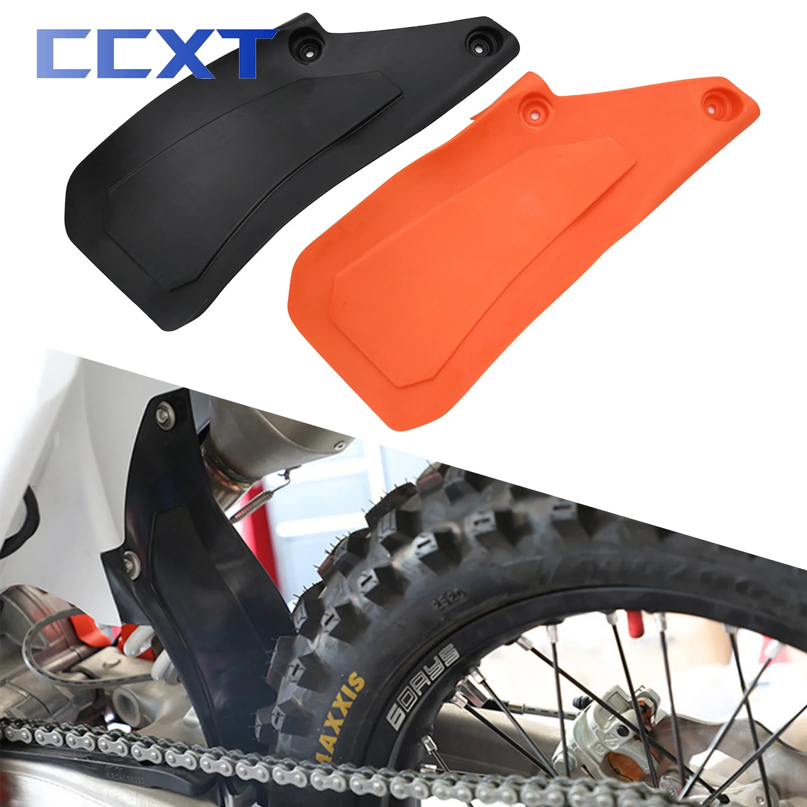 Motorcycle Rubber Rear Fender Mudguard Cover For Husqvarna FC TC FX FE TE TX FS For KTM SX SXF EXC EXCF XC XCF XCW 2016-2023