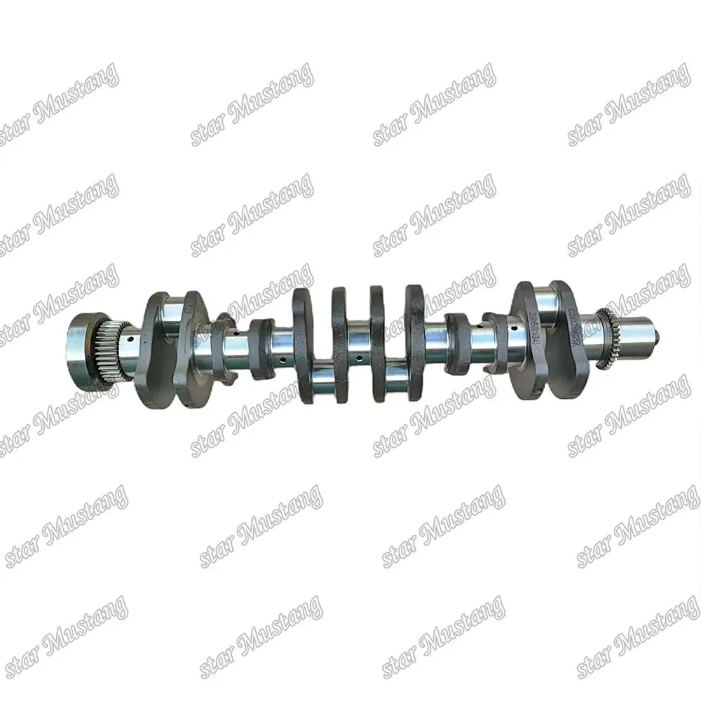 Crankshaft 6D107 PC200-8 Forged Steel 4934862 3974538 6754-01-1310 Suitable For Cummins Komatsu Engines