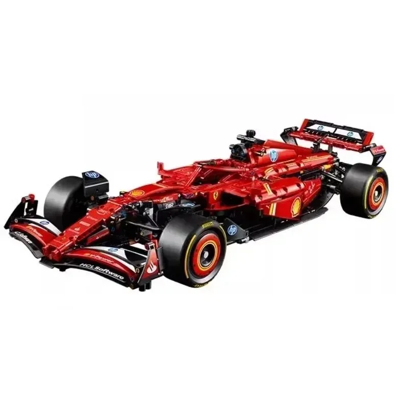 

2025 New 42206 42207 Red Blue Racing Car Building Blocks - Sport Super Car Bricks, Christmas Gift & Home Decor