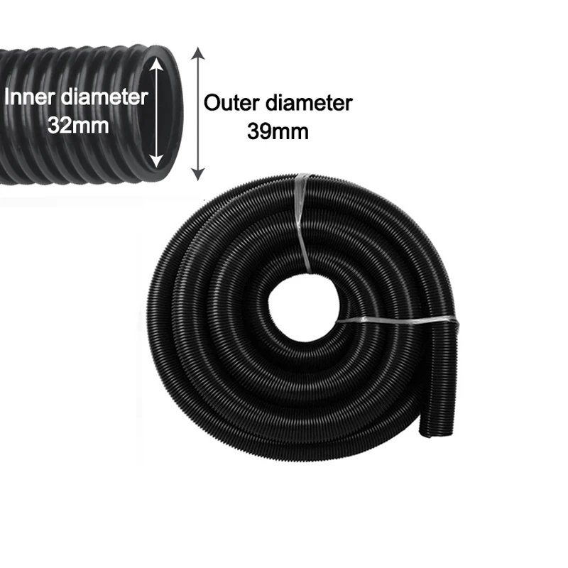 Dust Collection Power Tool Hose Kit with 5 Fittings/Attachments for Multiple Types/Brands of Power Tools and Work Shop Vacuums image 2