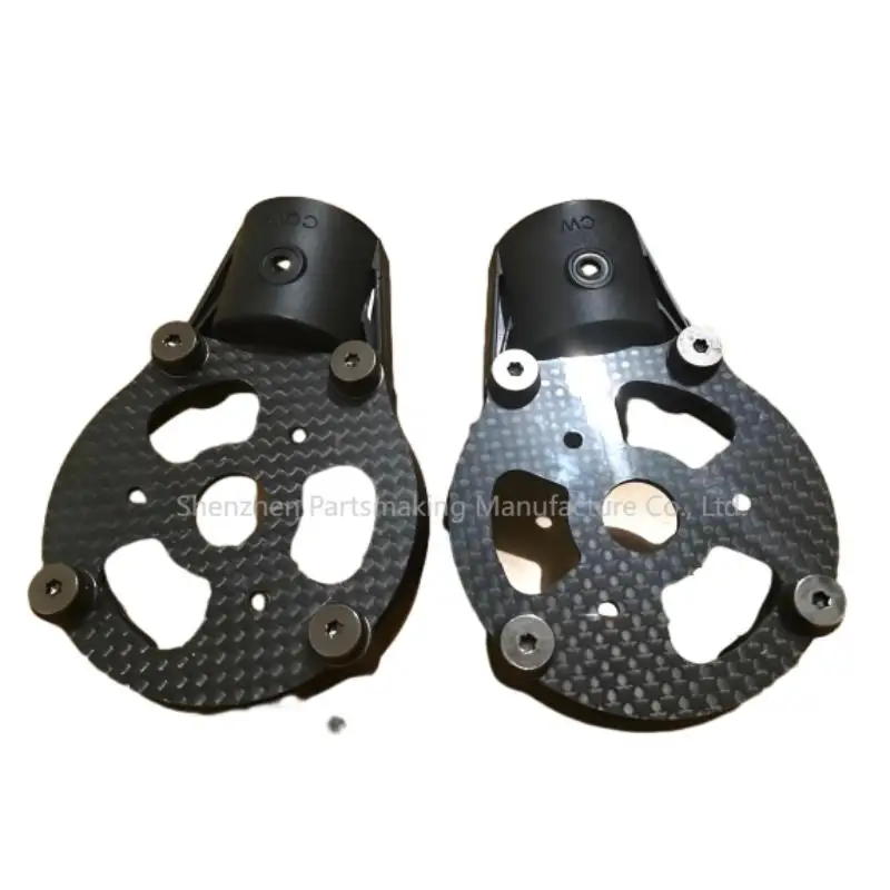 Custom 12K Carbon Fiber Components - CNC Drilling & Shaping