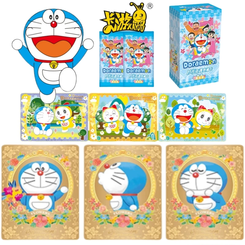 

KAYOU Doraemon Card Time Adventure Book Reservation Fantasy Bag Cartoon Animation Game Collection Peripheral Toy Gift Original