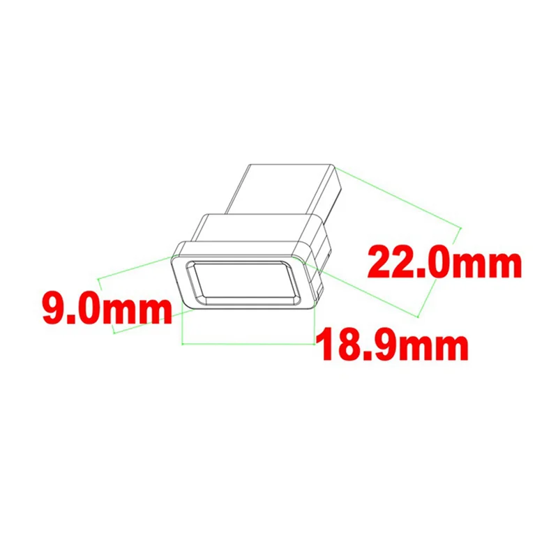 Dispositif de Module de lecteur d'empreintes digitales Mini USB B50B-3X pour clé de sécurité biométrique Windows 10 Hello